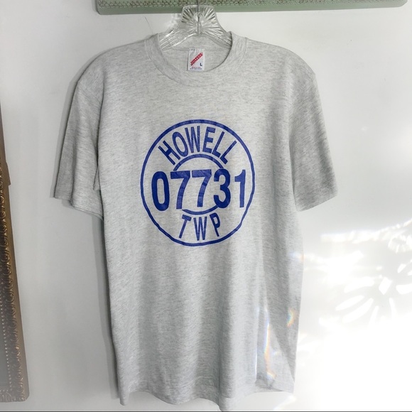 Howell Twp New Jersey 07731 merch Vintage T-Shirt - Picture 1 of 7